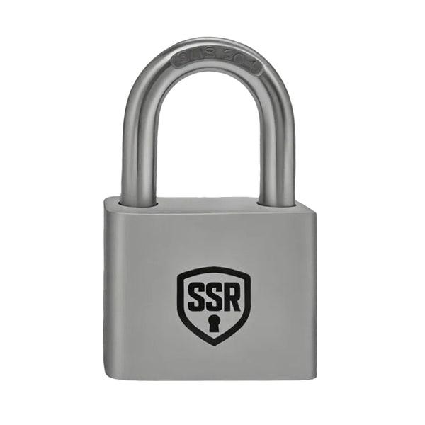 Custom Logo Stainless Steel Rectangular Padlock - Bulk Heavy Duty