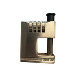 Bulk Keyed-Access Horizontal Combination Padlock - Custom Branded Lock for Public Facilities & Rental Services For Containers, Selfstorage and Warehouse