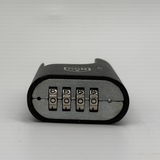 Custom Logo Shrouded Disc Combination Lock - High Security Keyless Padlock for Logistics & Tool Chests