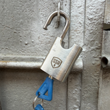 Imprintable Maximum Security Full Shrouded Padlock - Outdoor & High-Safety Facility Bulk Orders