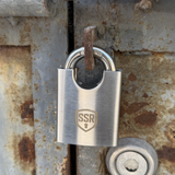Imprintable Maximum Security Full Shrouded Padlock - Outdoor & High-Safety Facility Bulk Orders