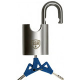 Imprintable Maximum Security Full Shrouded Padlock - Outdoor & High-Safety Facility Bulk Orders