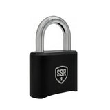 Combination Lock, 4-Digit Heavy Duty Lock, Combination Padlock Outdoor Waterproof Gate Locks for Outdoor Fence, Locker, Sheds, Gym, Gate Hasps