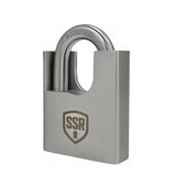 Private Label Shrouded Disc Padlock - Anti-Cut Laser Etched Security Lock for Toolboxes & Logistics