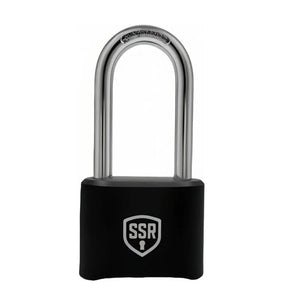 Combination Lock, 4-Digit Heavy Duty Lock, Combination Padlock Outdoor Waterproof Gate Locks for Outdoor Fence, Locker, Sheds, Gym, Gate Hasps