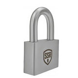 Custom Logo Stainless Steel Rectangular Padlock - Bulk Heavy Duty Lock for Gym Lockers & Storage Units