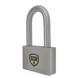 Custom Logo Stainless Steel Rectangular Padlock - Bulk Heavy Duty Lock for Gym Lockers & Storage Units