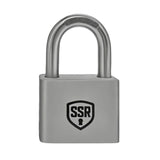 Custom Logo Stainless Steel Rectangular Padlock - Bulk Heavy Duty Lock for Gym Lockers & Storage Units